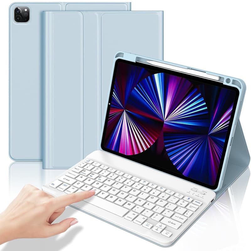 Magnetic Keyboard Case for iPad Pro 11, iPad 10th Gen 10.9, iPad Air 4/5 10.2