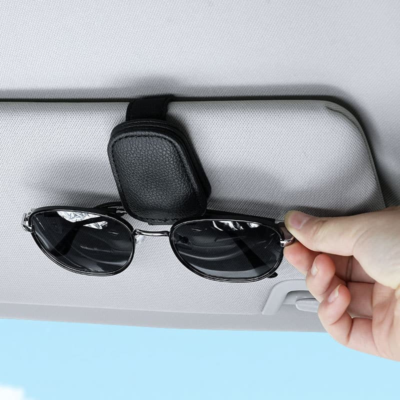 Cross-border Car Eyeglass Clip, Car Eyeglass Storage Clip, Sun Visor Clip, Multifunctional Car Sunglasses and Ticket Holder