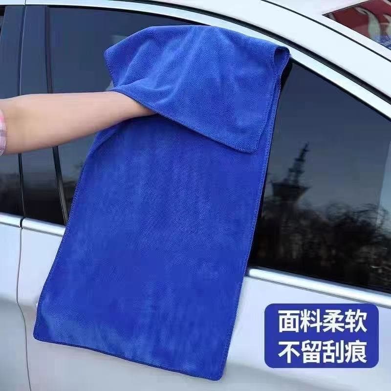 Car Towel Wholesale Wash Towel Lint-Free Absorbent Large Thick Cloth Rag for Car Glass Cleaning