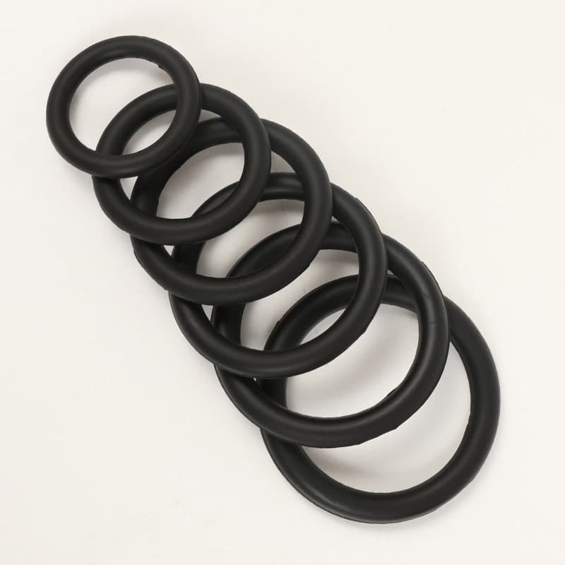 Male Silicone Cock Ring Penis and Testicle Restraint Ring for Endurance and Hardness, Adult Toy