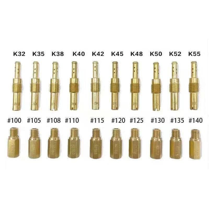 PWK PE CVK PWM carburetor main orifice idle speed orifice accessories main nozzle Main Pilot Jet