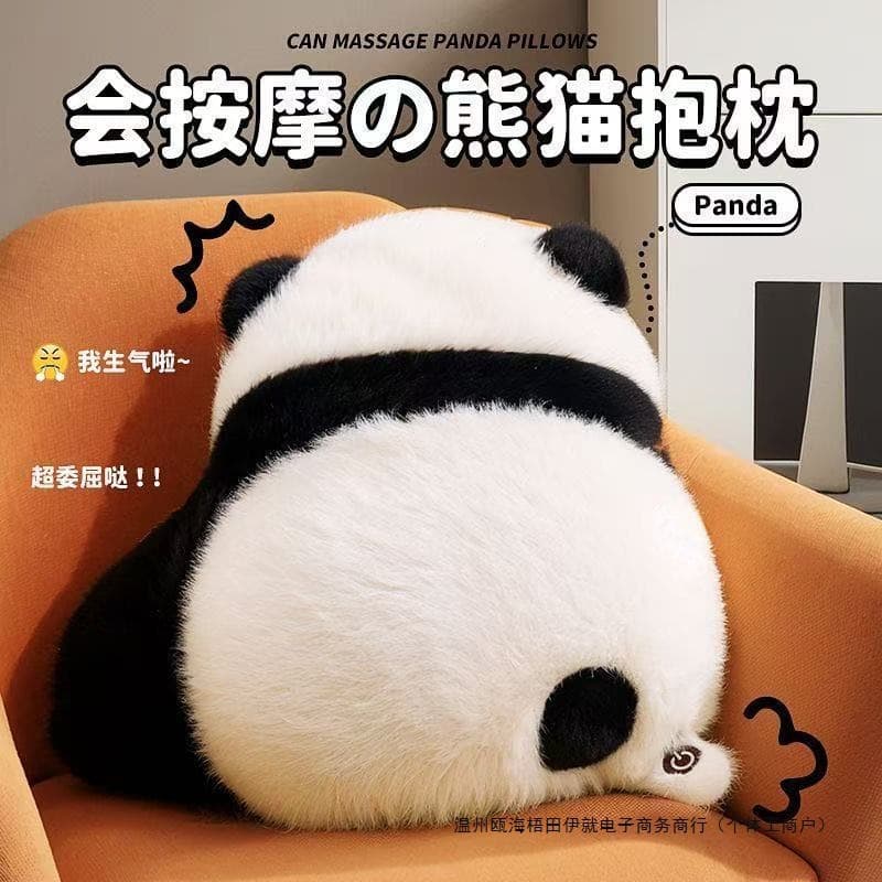 Panda Massage Pillow Practical Birthday Gift Massage Panda for Girlfriend Waist Massager Anniversary