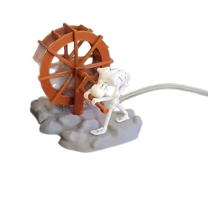 Cross-border New Product Skull Decoration for Fish Tank Creative Ornament Skull Handmade