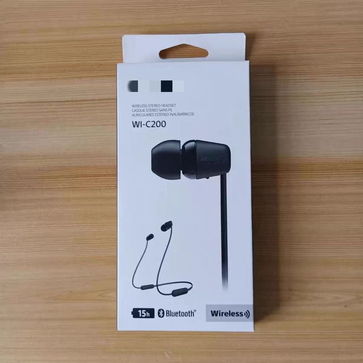 Wholesale Export Model WI-C200 WI-C310 Heavy Bass Wireless Bluetooth Earphones In-Ear Sports Earbuds