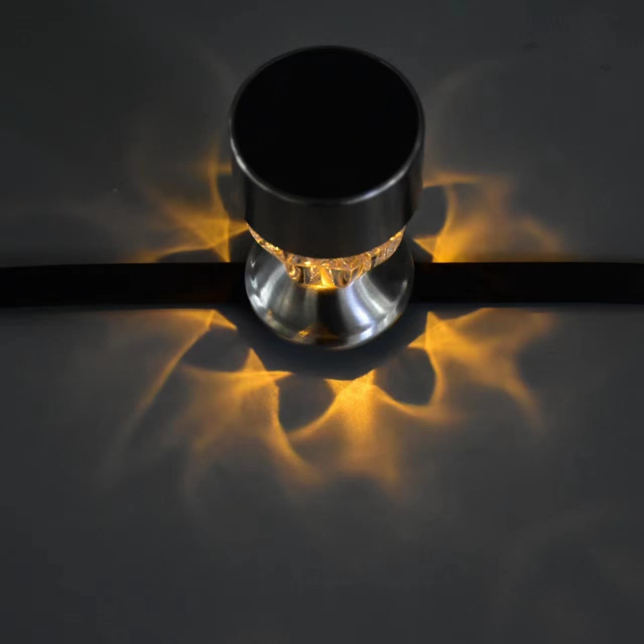 Cross-border Solar Pool Light, Solar Lamp, Outdoor Garden Light, Auto-on at Dark, Ambient Light, Waterproof Night Light