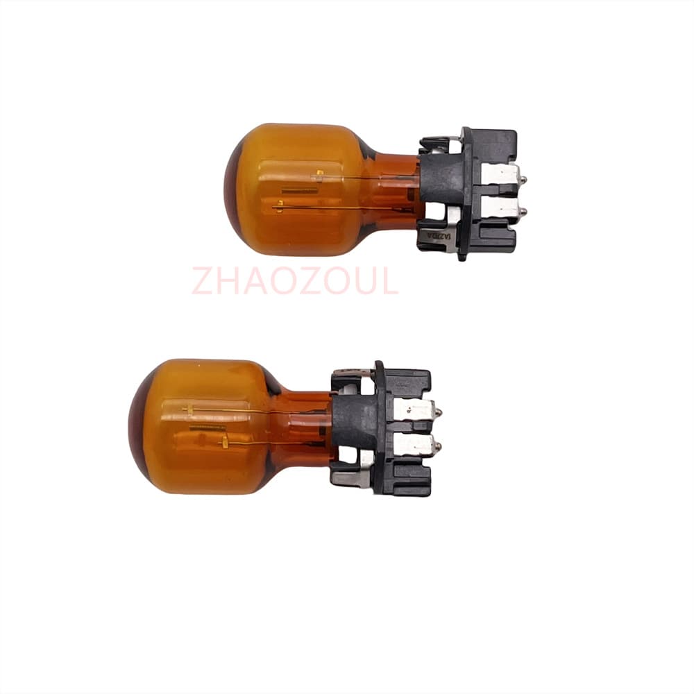 1 Pair PWY24W Original Front Turn Signal Amber for Audi A3 A4 A5 Volkswagen Golf CC