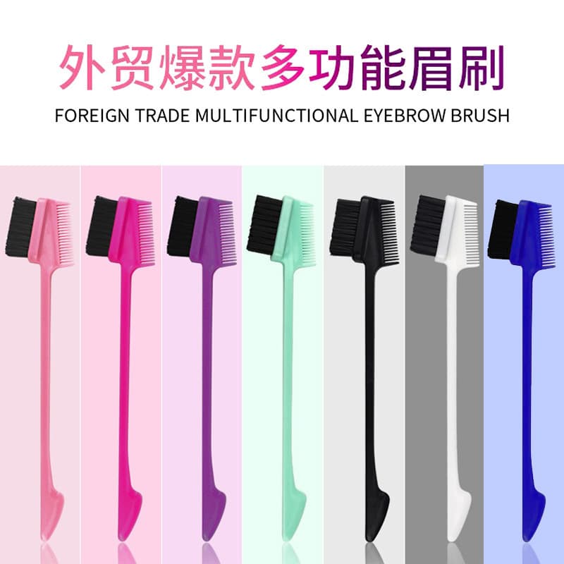 Factory Direct Salon Cleaning Brush Soft Bristle Hair Debris Brush Classic Black Soft Nylon Hair Sweeping Brush