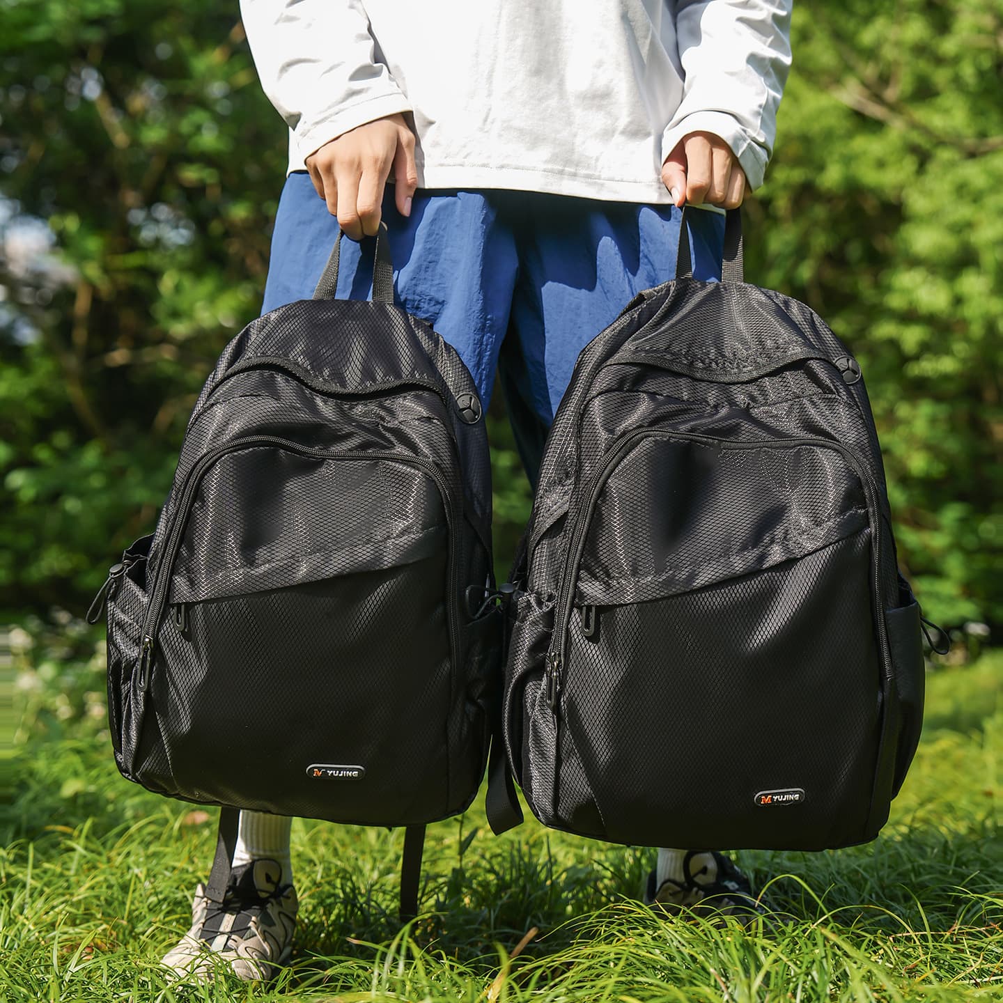 Men's Large Capacity Travel Backpack, Women's Business Trip Luggage Bag, Waterproof Outdoor Hiking Backpack, School Bag