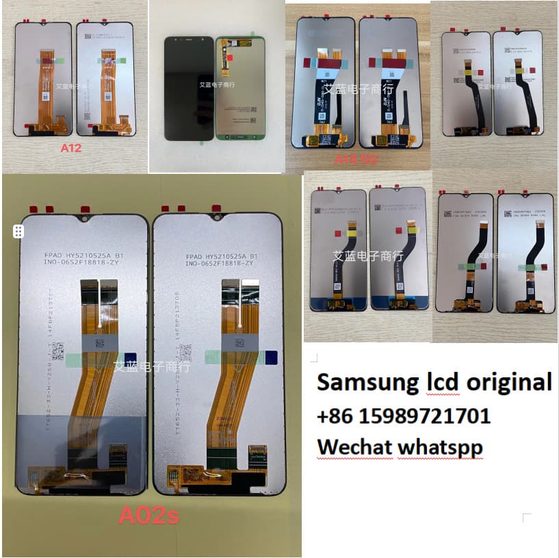 Compatible with Samsung A12 M127 A02S A13 A23 A14 A04E A11 Screen Assembly Inner and Outer Screen Capacitive Touch Screen