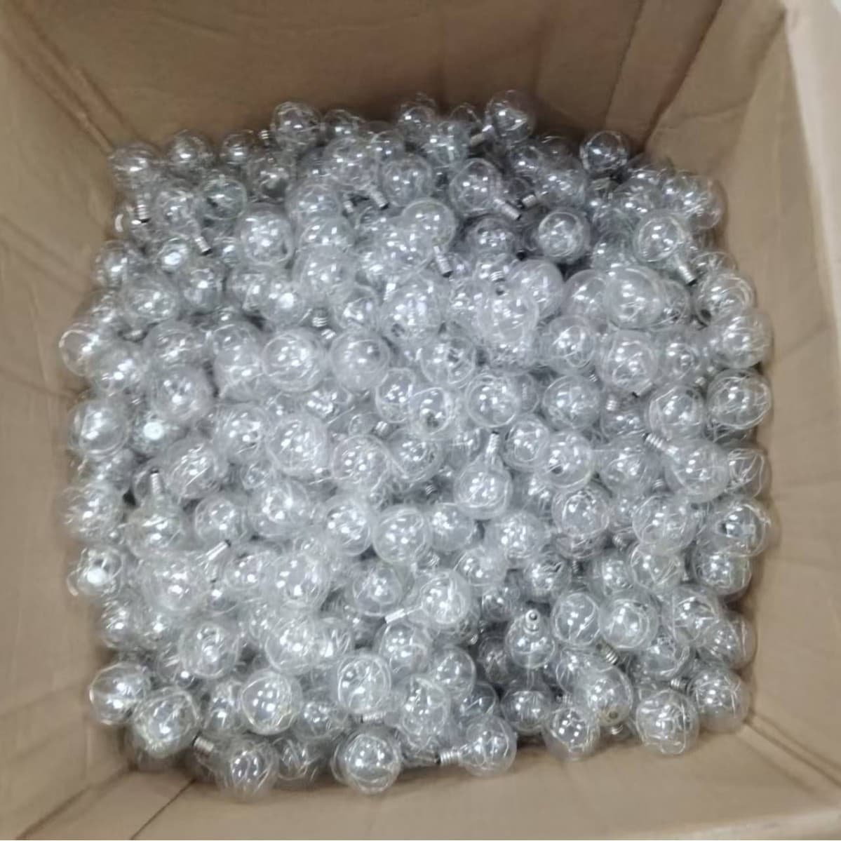 Low-priced plastic LED bulb string lights for courtyard modules, suitable for UV manual application scenarios