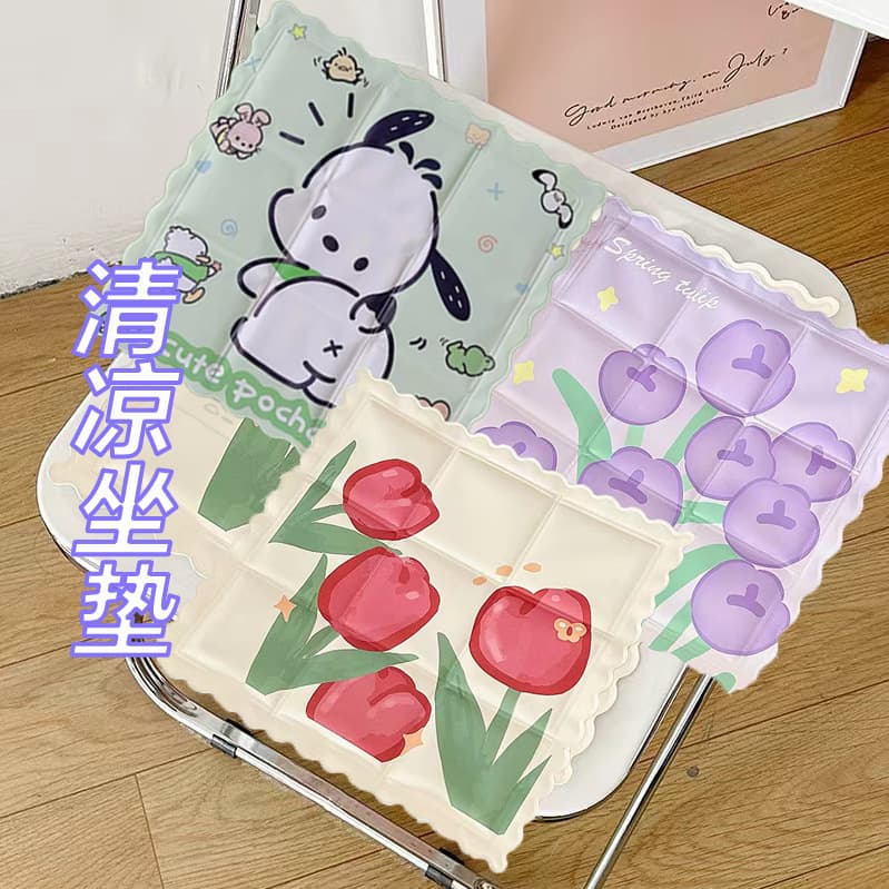 Factory direct sales cooling ice cushion seat cushion butt cushion free hydrogel ice cooling water cushion summer cooling cushion water pillow for students