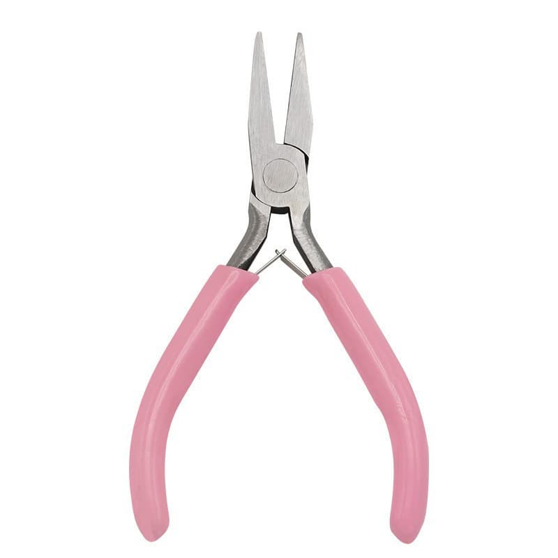 ✅Handmade DIY Pink Needle Nose Pliers Jewelry Pliers Multifunctional Jewelry Pliers Set Mini Jewelry Wire Beading Worker