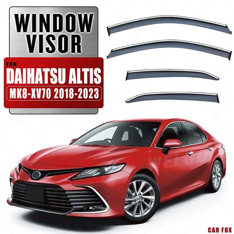 Compatible with Daihatsu Altis Window Visor Rain Guard