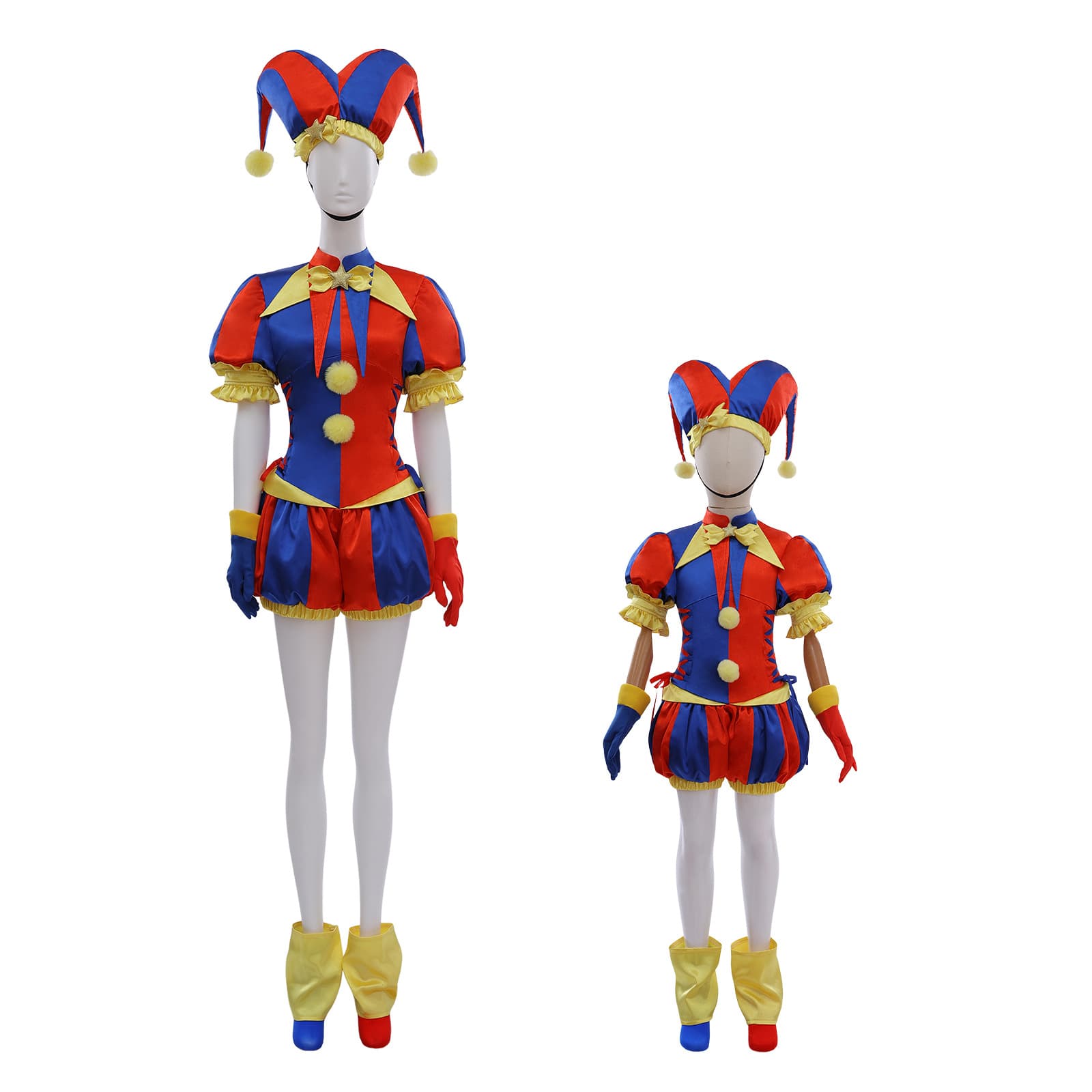 Magical Numbers Circus Pomni cos Harley Quinn Pomni cross-border animation cosplay Halloween cos costume
