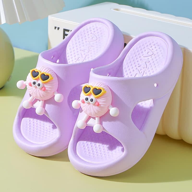 Children's Slippers Indoor Bath Non-Slip Soft Sole Cute Sandals Outdoor Baby Girls Summer Big Kids Sandals