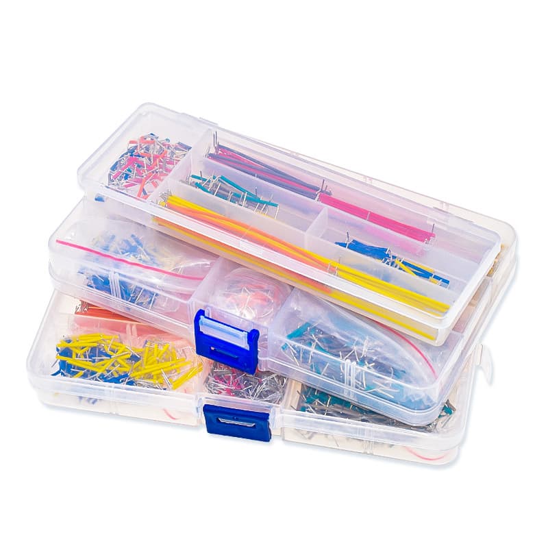 Boxed 140/560/840 pcs Breadboard Wires Jumper Wires Connection Cables