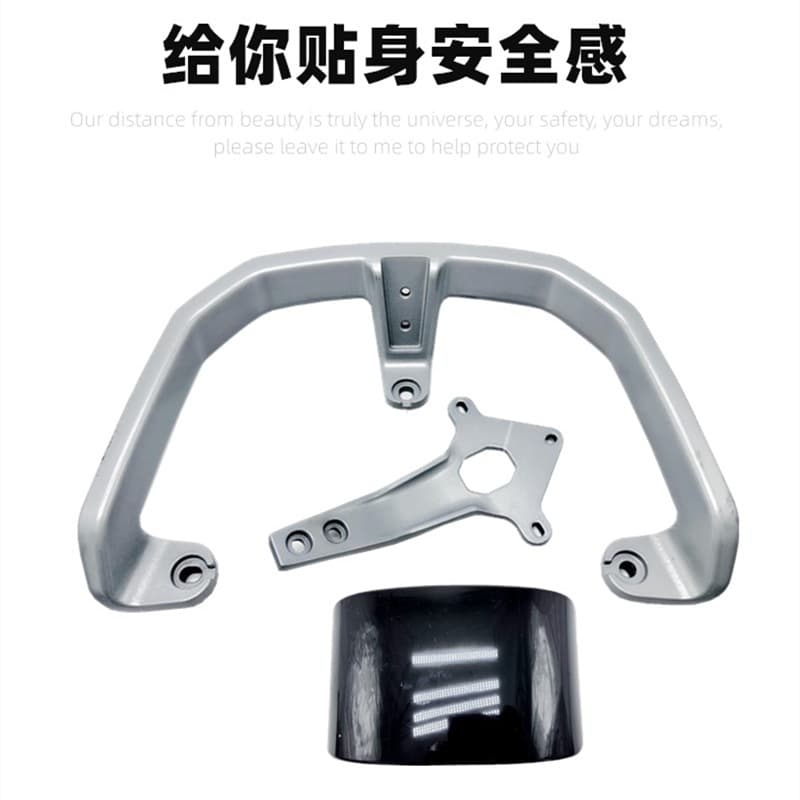 Compatible with Tailg Electric Scooter K10B02 Tail Box Rack, O-Jun Niu Rear Backrest Cushion Tail Wing Rear Bracket