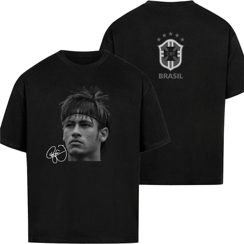 Summer T-shirt Set Wear Neymar Messi Cristiano Ronaldo