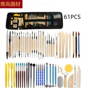 Cross-Border Pottery Tools, Ultra-Light Clay Carving Knife, Silicone Pen, Dotting Pen, Stone Clay, Polymer Clay DIY Tools