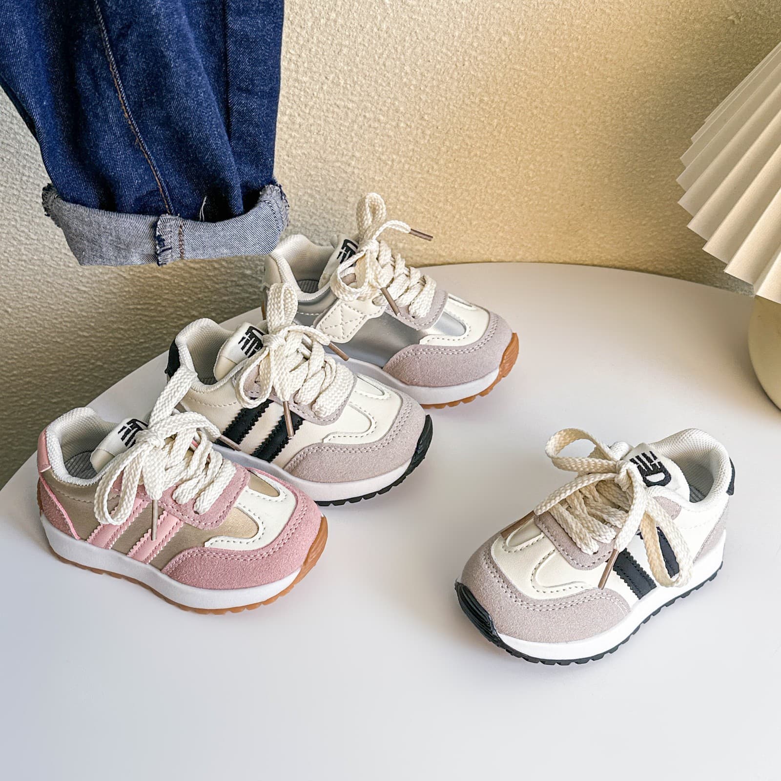 2026 Spring/Summer New Baby Toddler Soft Sole Walking Shoes, Breathable, Non-Slip, Soft Sole, Velcro, Unisex, Agility Style