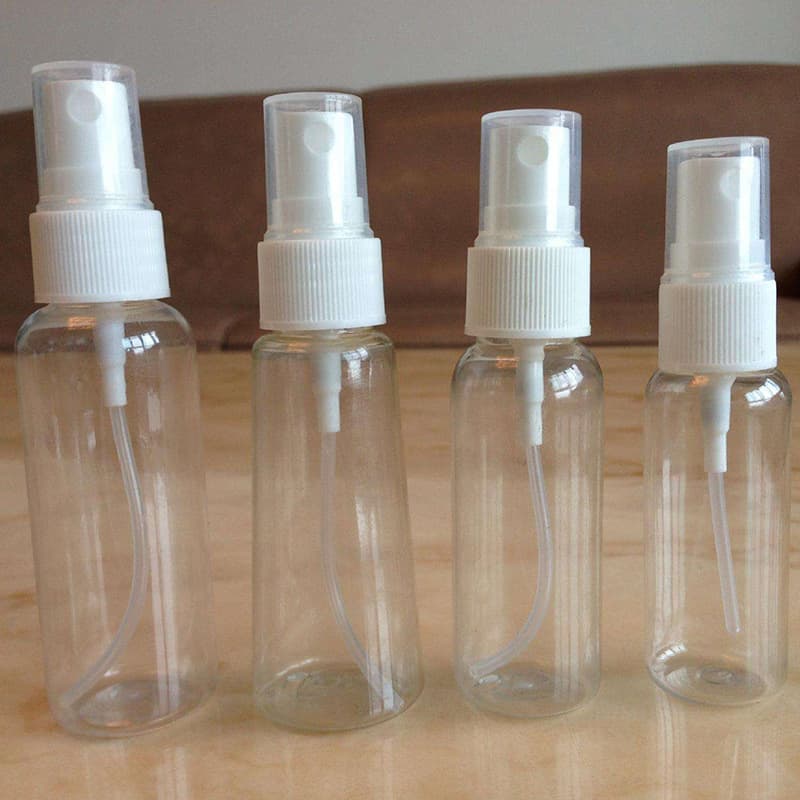 Transparent Spray Bottle Small Spray Bottle Clear PET Refillable Bottle PET Plastic Transparent Spray Bottle