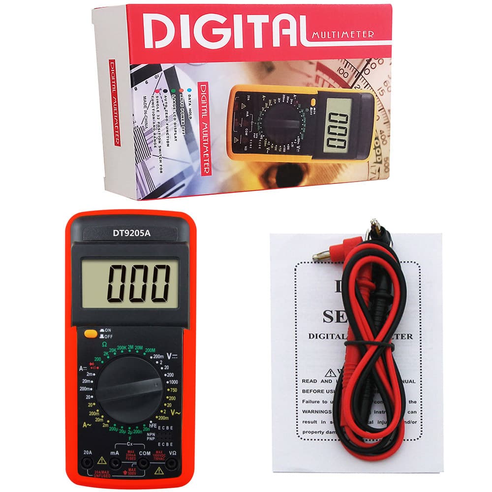 DT9205A Multimeter Digital Multimeter Direct from Factory at Zero Distance