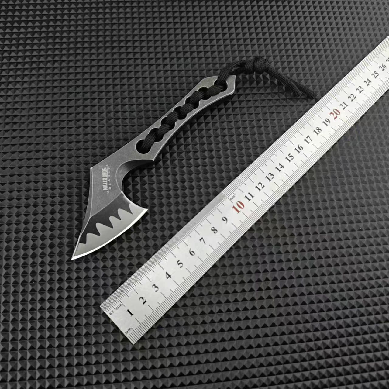 Miller Brothers Portable Mini EDC Axe Outdoor Survival Self-Defense Tool Compact Handheld Sharp Tool for Wilderness