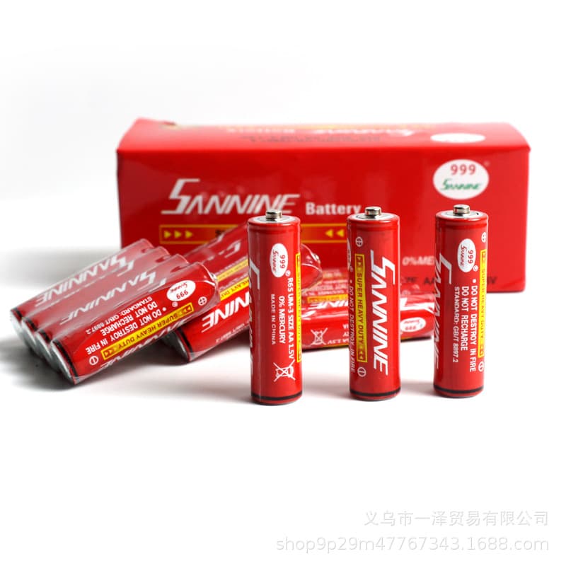 999 Brand AA Dry Battery Long-Lasting AAA Battery for Toys AA Battery Household Wholesale Batteries