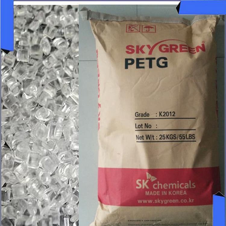PETG South Korea SK K2012 High Transparency Chemical Resistant Food Grade Injection Molding Blow Molding Raw Material Space Bag