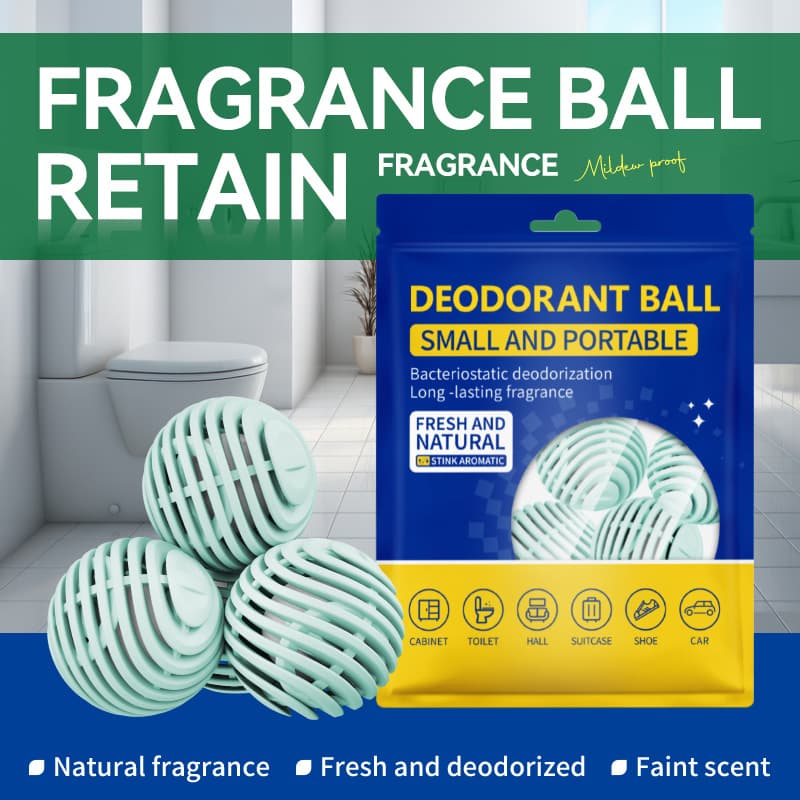 Cross-border exclusive supply of deodorizing balls for shoes, household wardrobe storage, shoe cabinets, restroom, car fragrance, foreign trade wholesale