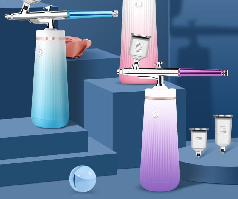 New Oxygen Infusion Device for Home Use, High-Pressure Facial Spray Hydration Device, Facial Steamer, Essence Infusion, Beauty Salon Equipment