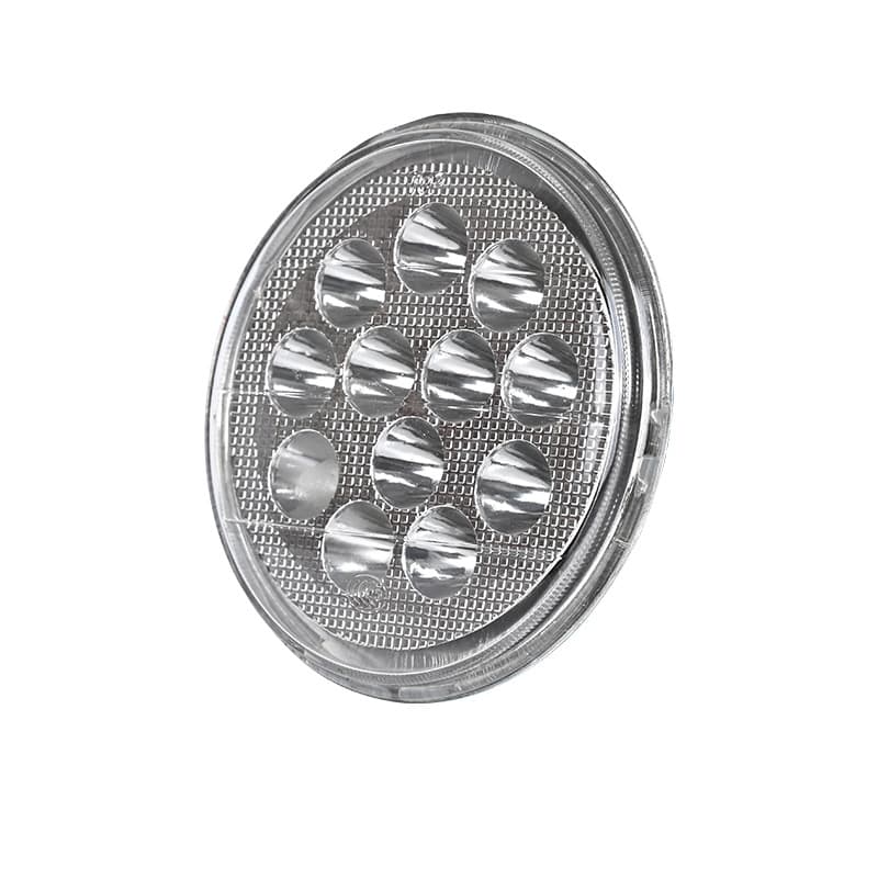 Electric Motorcycle Small Prince Headlight 12-LED 15-LED High Brightness Motorcycle Light Large and Small Prince Round Light Electric Vehicle Front