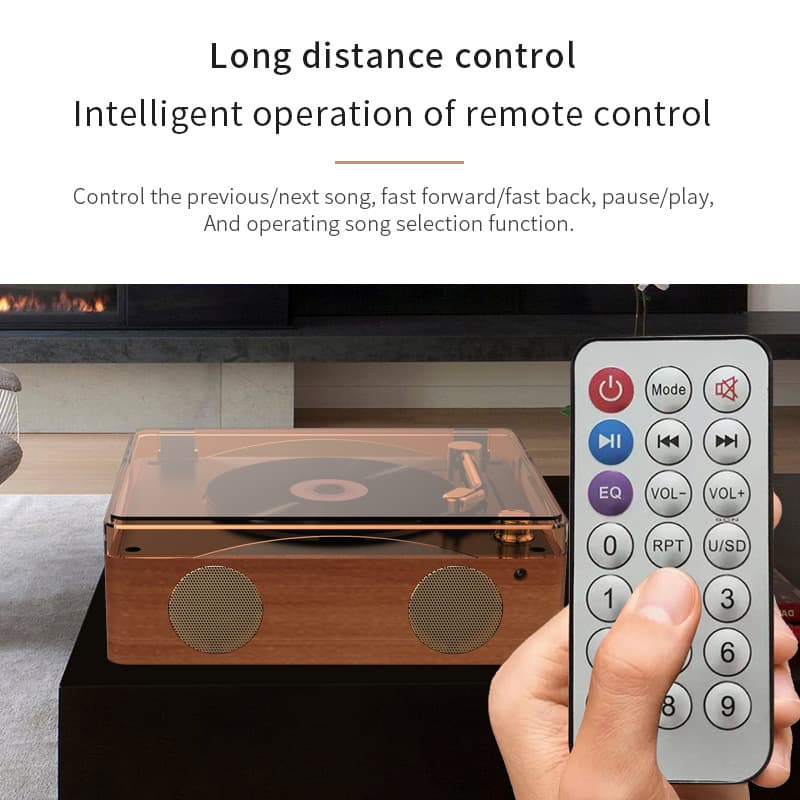 New Cross-Border Portable CD Player Bluetooth Speaker, Birthday Gift Album Disc Retro CD Player