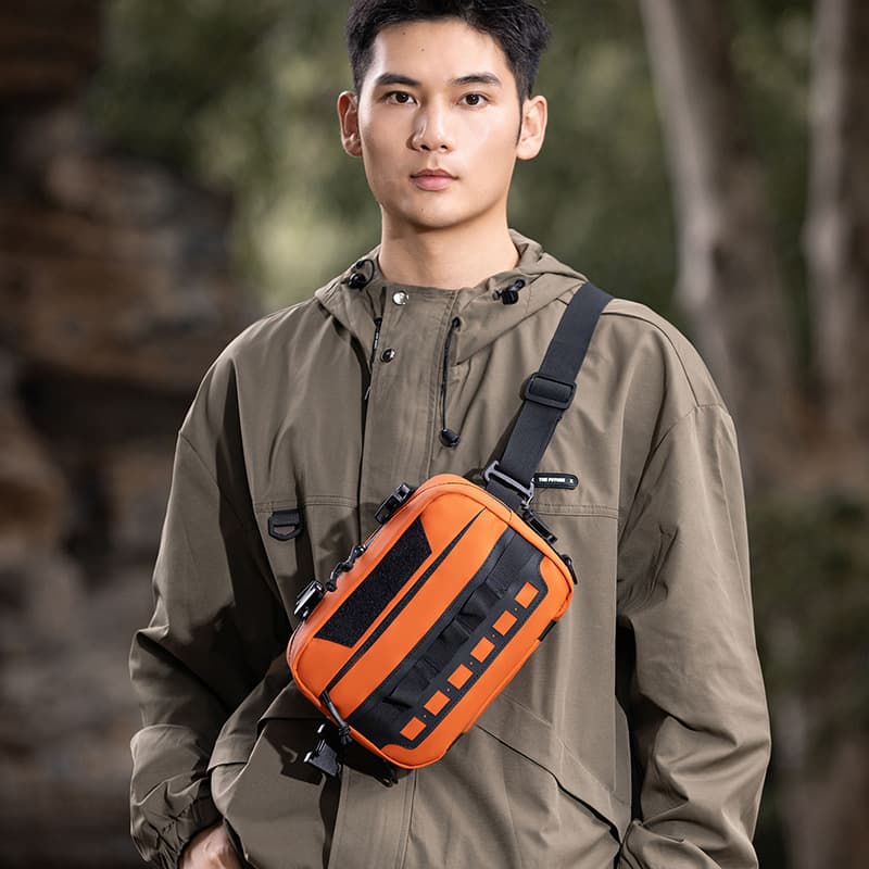 Cross-border Amazon fishing backpack, men's and women's lightweight outdoor bag, sports multi-functional tool bag, camping chest bag
