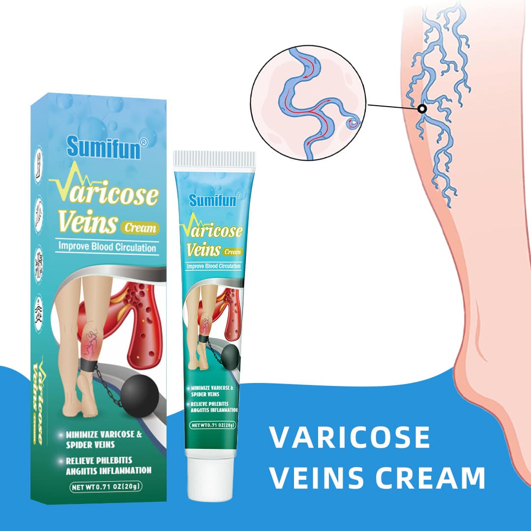 Cross-Border Best-Selling Vein Soothing Cream Amazon AliExpress Varicose Vein Massage Cream Herbal Care Cream