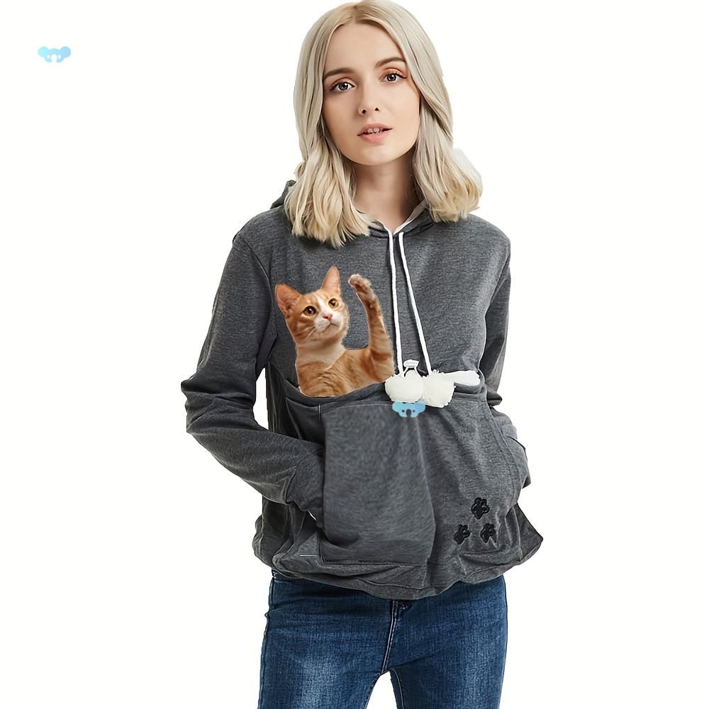 Women's Pet Carrier Hoodies Cat And Dog Bag Carrier