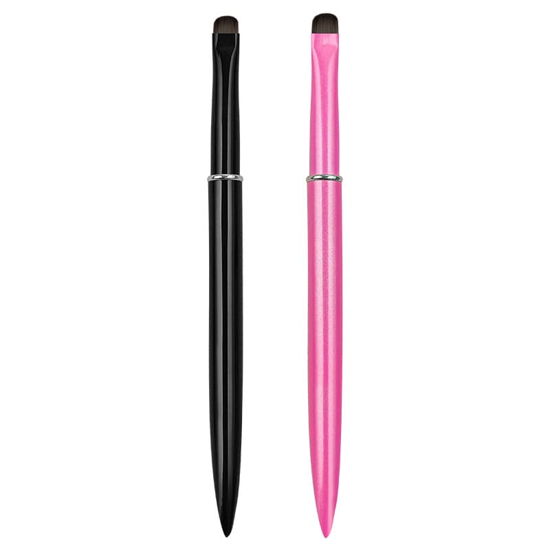 Cross-border new product manicure brush metal rod large square round manicure pen French light therapy pen manicure tool spot wholesale