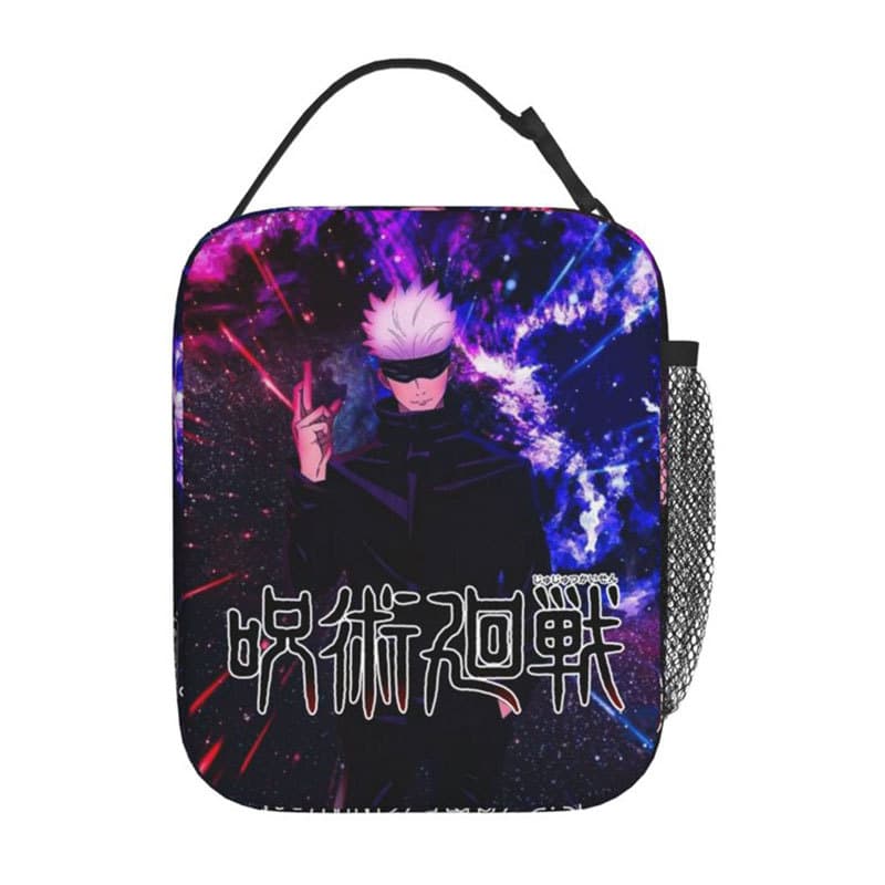 Cross-border spell battle printed portable student lunch bag outdoor lunch bag insulated lunch box bag spell battle
