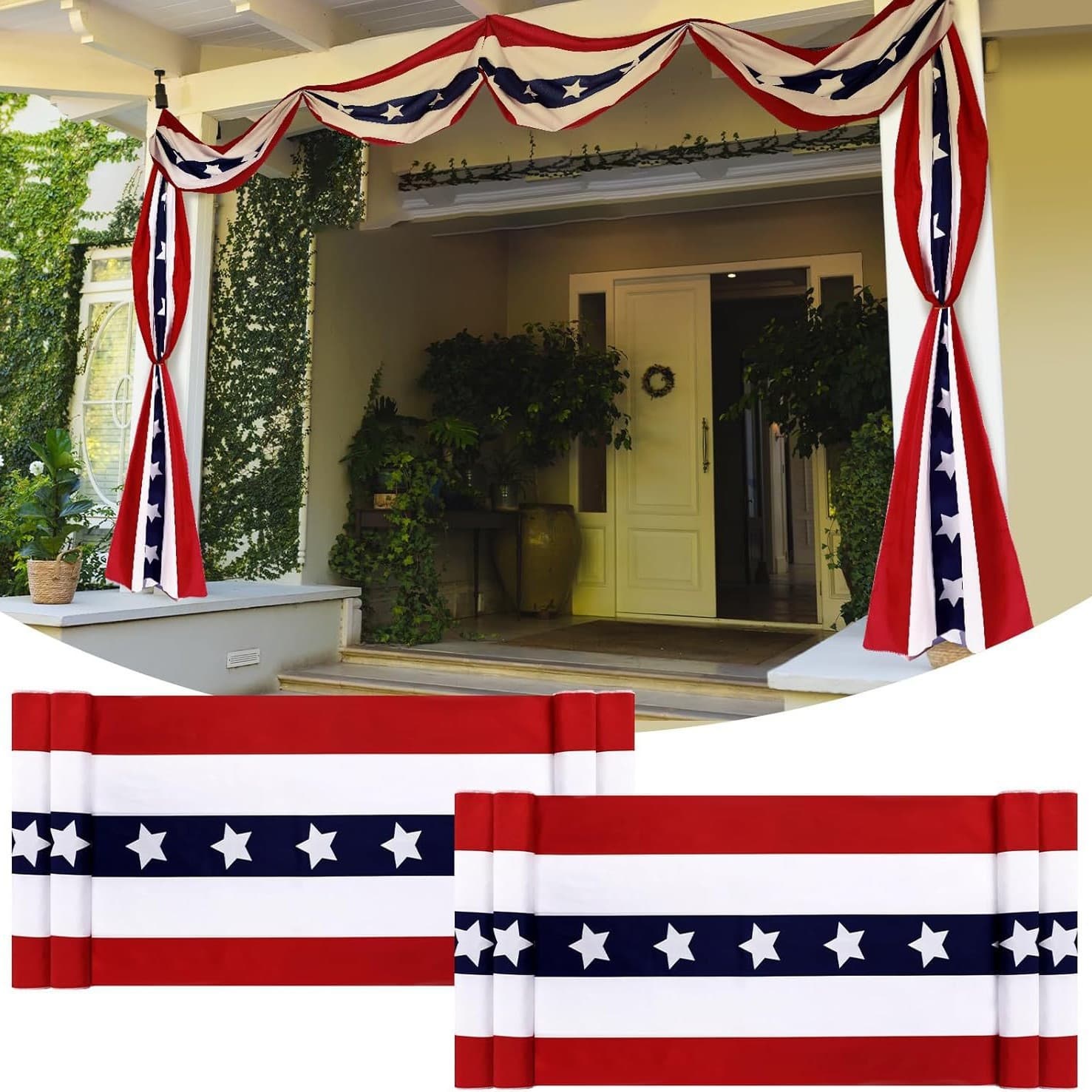 USA 250th Anniversary Flag Cross-Border America 250th Anniversary Banner July 4th Independence Day Decoration