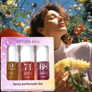 VICTORIAKEY Brand Digital Perfume Long-Lasting Light Fragrance Brazil Non-Alcoholic Perfume Fragrance Mist Combo