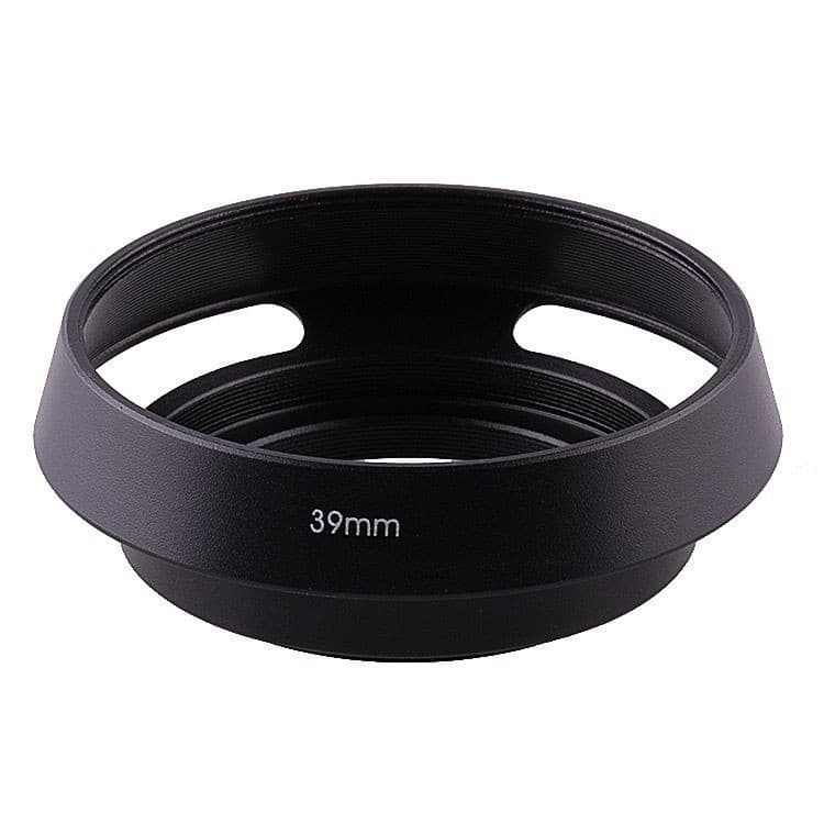 Metal Hollow Black Lens Hood 37 39 40.5 43 46 49 52 55 58 62 67 72 77mm