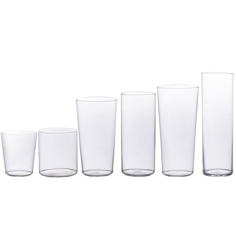 Bar Creative Japanese Thin Collin Cup Long Drinking Cup Cocktail Cup Classic Cup Gin and Tonic Cup Lead-free High Wave Cup