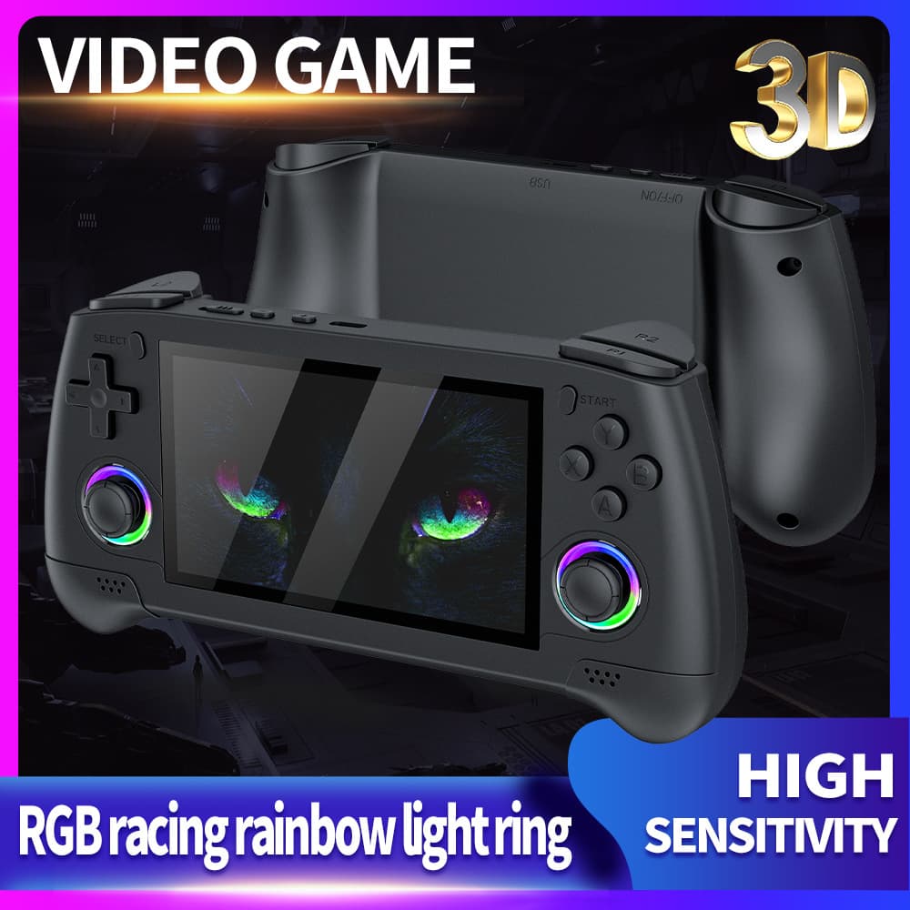 M30 Game Console Handheld Game Console 4.3-inch Dual Player HD PS1