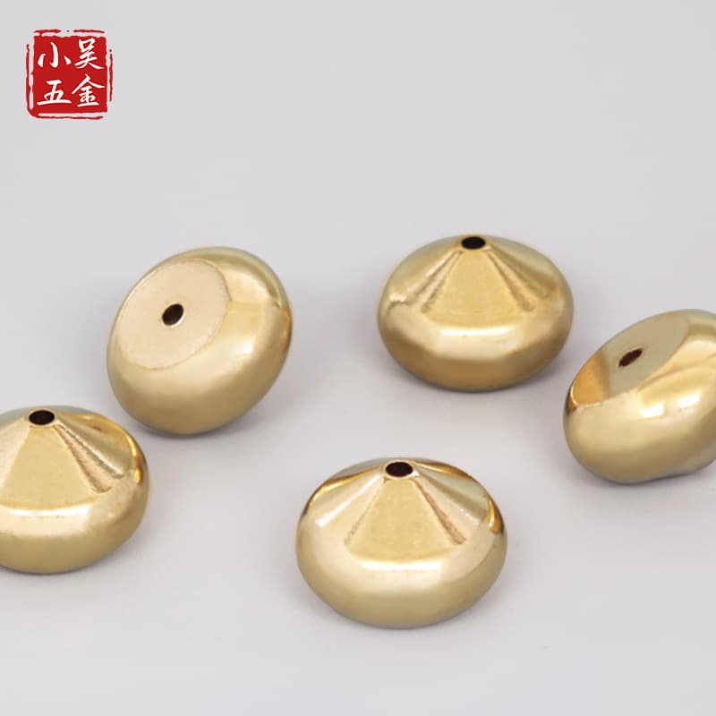 Waterdrop Incense Insert Golden Metal Small Incense Holder Chandelier Accessory Nine-Hole Gourd Shaped Copper Incense Plug