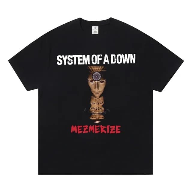 World Rock Europe USA Metal SOAD Fashion Casual Men Women T-Shirt