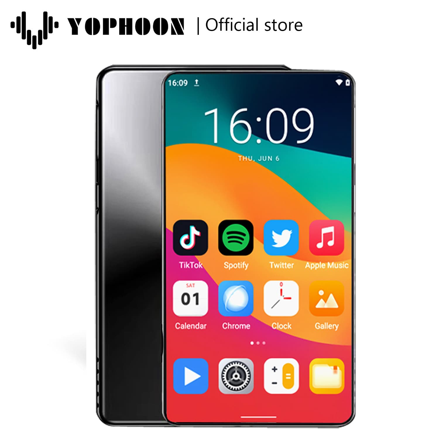 Cross-border supply new 5.0-inch 4.0-inch English version WiFi Android music player, MP3/MP4 free download.