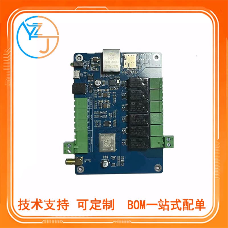 4G Full Netcom Four-Channel Relay Module Bluetooth WiFi Development Board DC7-24V Power Supply