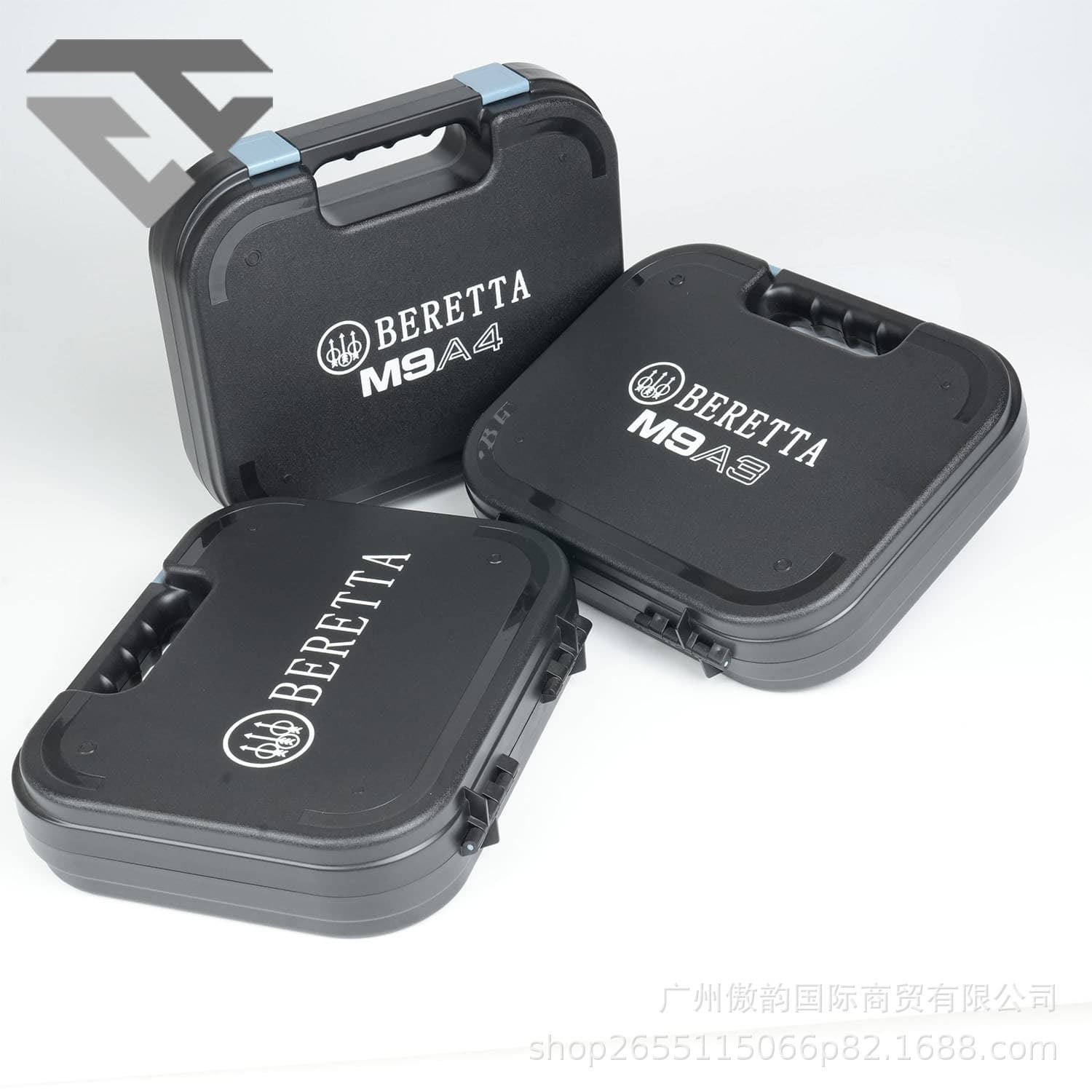 Beretta M9A3/M9A4 Engraved Storage Case, Glock G17/2011 Carry Box, ABS Nylon Impact-Resistant Case