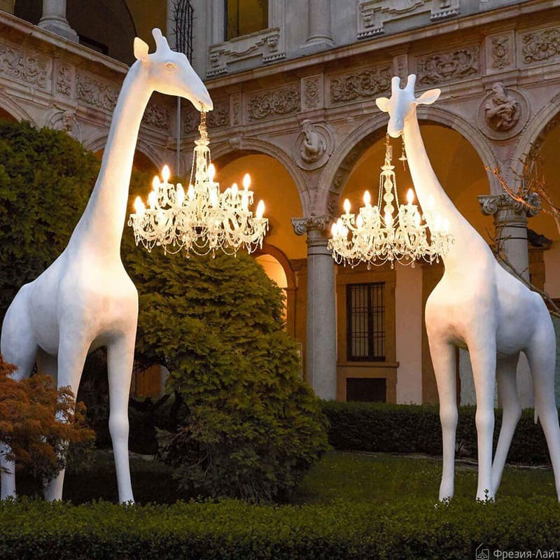 Italian Creative Giraffe Designer Villa Home Luxury Showroom Decorative Floor Lamp