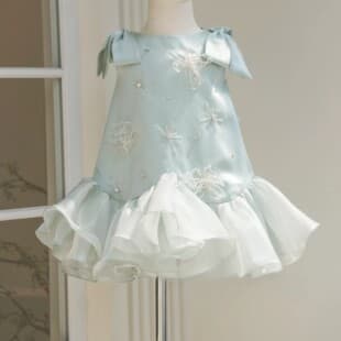 Girls Dress Summer Birthday Princess Dress 2026 New Sleeveless Sweet Fashion Bow Dress